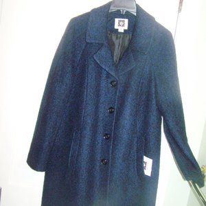 Anne Klein Wool Coat XL NWT Knee Length